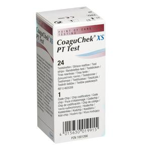 CoaguChek XS PT Test Strips, 24/Box Box