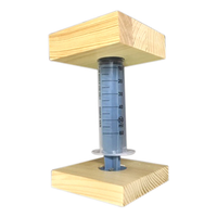 Boyle's Law Demonstration Apparatus, Syringe Type Mounted, 90L x 90W x 170H mm Each
