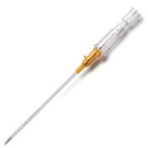 B. Braun Introcan Safety IV Catheter, 14 Gauge x 50mm or 2 Inches, Orange, 50/Box Box