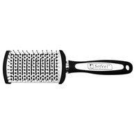 Hair Brush, Anti Slip Ceramic Box, Shape Vent Negative Ion, 9 Rows, Each Each