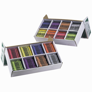 LARGE CRAYON CLASSPACK 8 COLOR800/BOX Pack