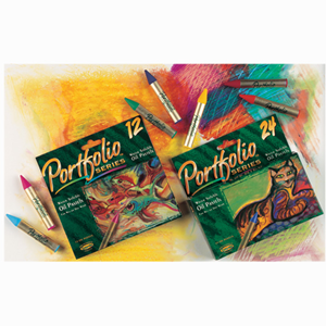 PORTF SERIES OIL PASTELS 12/PK Pack