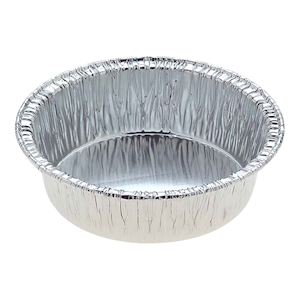 Confoil Foil Pie, 84 x 65 x 22 mm, 85ml, Silver, 4500 Pieces/Carton Pack