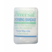 Out of Date, Price Discounted, Universal Conforming Bandage, 50mm x 4m, 12/Pack, 30 Packs/Carton, While Stocks Last Carton
