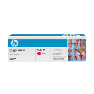 HP Laserjet Cartridge Toner 304A (CC533A) for CP2025, Magenta, Each Each