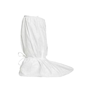 DuPont Tyvek® IsoClean® Over Boot, Anti-slip Sole, Sterile, Small, White, 50 Pairs/Carton Carton