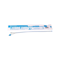 Livingstone All Silicone Foley Balloon Catheter, 2-Way, 8FG, 3mL, 40cm, Blue, Each