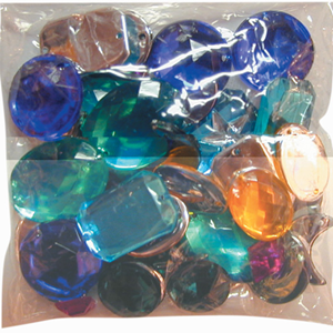 Rhinestones, Assorted Colour, 25g, Each Each