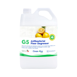 Clean Plus Antibacterial Floor Degreaser, 5L Bottle, GECA Certified, Each Each
