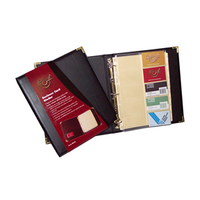 BUS. CARD HOLDER BURG. W/VILLE Each