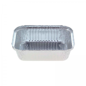 Confoil Aluminium Foil Tray, 215 x 151mm(Top Out), 202 x 138mm(Top In), 35mm(H), 810mL Capacity, Oblong, 500 Pieces/Box Box