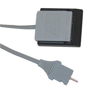 Covidien ValleyLab Patient Return Electrode Cord and Clamp (E-0560), 15 (4.6m) Cord Length with REM pin connector, Each Each