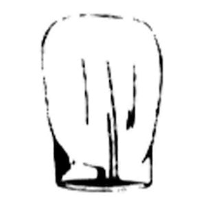 Caulk type crowns K2 loose Each