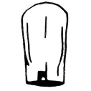 Caulk type crowns P1 loose Each