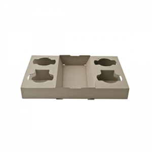 BROWN CUP TRAY CARRIER, CARDBOARD, 100/CTN Carton