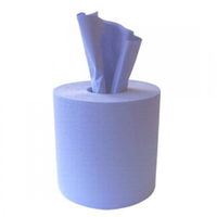 Apex Centre Feed Hand Towel 2-Ply, 18cm x 120 Metres, Blue, Each Roll Each