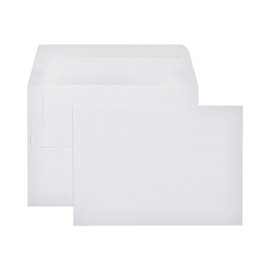 Cumberland Plain Self Seal Envelope, 114 x 162mm, 80gsm, C6, White, 500 Pieces/Box