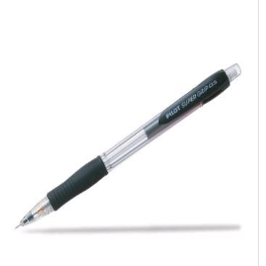 Pilot Mechanical Pencil H185 Super Grip 0.5mm Black Each Each