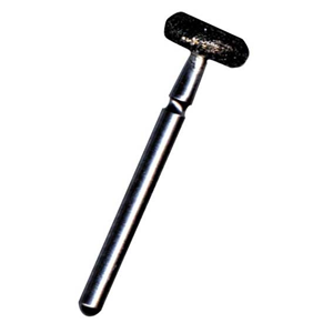 Livingstone Diamond Burs, Wheel, ISO 067524 #55, Friction Grip, High Speed, Medium, Each