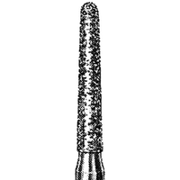 Livingstone Diamond Burs, Conical, ISO 198534 #14, Friction Grip Surgical 313, High Speed, Coarse, Each
