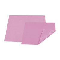 Livingstone Dental Bib or Head Pad, Unfolded, 4-ply Waterproof Lined, 31 x 50cm, Large, Pink, 250/Boxes, 1000/Carton Carton