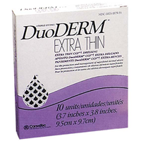 Duoderm Extra Thin Dressing, 15 x 15cm, 10/Pack (187957) Pack