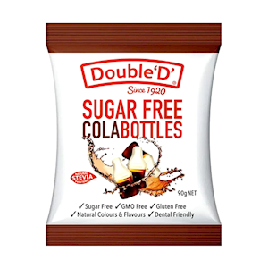 Double 'D' Sugar Free Cola Bottles, 90g, Each