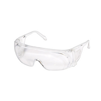 Protective Safety Glass, Polycarbonate, Clear, Each Each