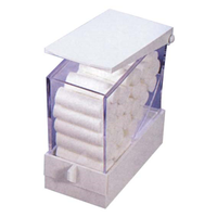 COTTON ROLL DISPENSER WHITE Each