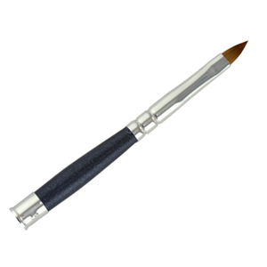 DMT Lib Brush with Metalic Long Cap, Sable, Each Each