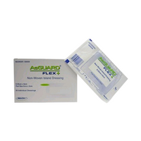 AsGUARD® Flex + Non-Woven Island Dressing Size: 8.25cm x 6cm sterile 50/bx Box