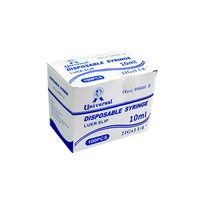 Out of Date, Syringe10ml, Luer Slip, with 21Gx1.25" Needle, 100/Box, Original Unopened Condition, Price Discounted Box