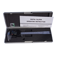 Digital Vernier Caliper, 150mm, 4 Digits, Stainless Steel, Each Each
