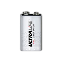 Lithium Ultralife 9v Battery Each