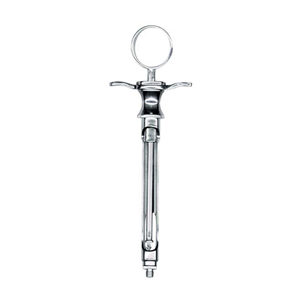 Livingstone Dental Cartridge Anaesthetic Aspirating Syringe, 1.8ml, with Harpoon, Side Loading, Pull Back Thumb Ring Plunger, Each Each