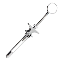 Livingstone Dental Cartridge Folding Anaesthetic Aspirating Syringe, 2.2ml, w/Harpoon, Top Loading,Pull Back Thumb Ring Plunger, Each Each