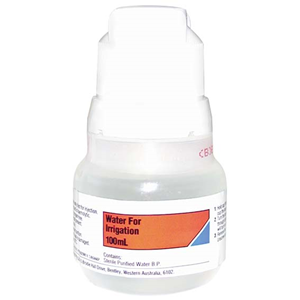 Baxter Water for Irrigation, 100ml, 24/Carton (AHF7974) Kit