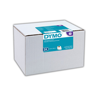 Dymo LabelWriter, Large Address, White Paper Label, 89 x 36mm, 260 Labels/Roll, 520 Labels/Pack 99012 Each