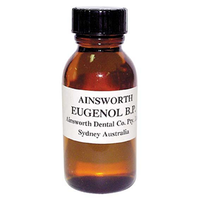 Ainsworth Eugenol Liquid, 25ml, BP Zinc Oxide, Each Each