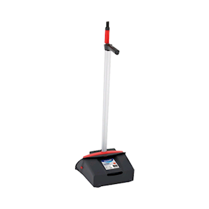 Oates Platinum Lobby Pan and Broom Set, 920 x 290 x 40mm, Red, Each Each