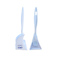 Oates Toilet Brush Set, White, Each Set