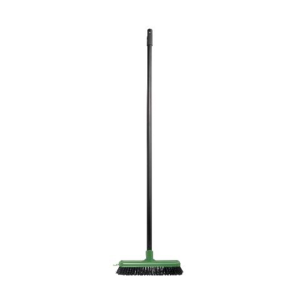 Oates Compact Deck Scrub with Handle, Green, 110 x 1370 x 170mm, Each Each