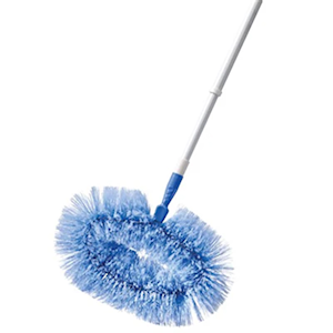 Oates Flexible Cobweb Broom with handle (sold each), Carton Dimensions: W340 x D330 x H1145mm , Carton Weight: 4.16Kg, Carton Quantity: 6 Each
