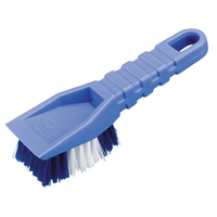 Oates Heavy Duty Scrub Brush with Handle, Blue Each Each