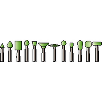 Shofu Dura Green Stones, Shank CA, Shape RE1, No 0086, 12/Pack Pack