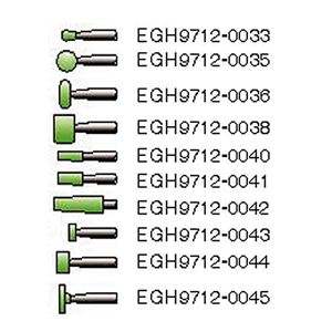 Shofu Dura Green Stones, Shank HP, Shape RE1, No 0036, 12/Pack