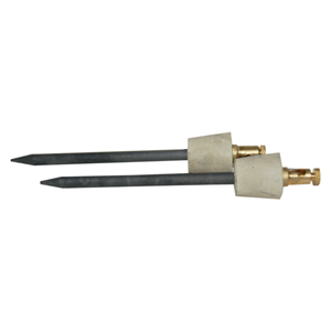 Carbon Electrode In Rubber Stop. L 110mm 1PR/PK P87-835 Pack