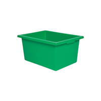 Elizabeth Richards Tote Tray, 43 Length x 32 Width x 28 Height cm, Large, Green, Each (ERLTTRAYG) Each