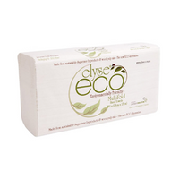 Elyse Eco Hand Towel, 23 x 8cm Folded Size, Multifold, 200 Sheets/Pack, 20 Packs/Carton, 4000/Carton Carton