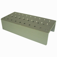 H&G ALUM ENDO BLOCK WITH MEASURING STEPS 38 HOLES U-SHAPE Each